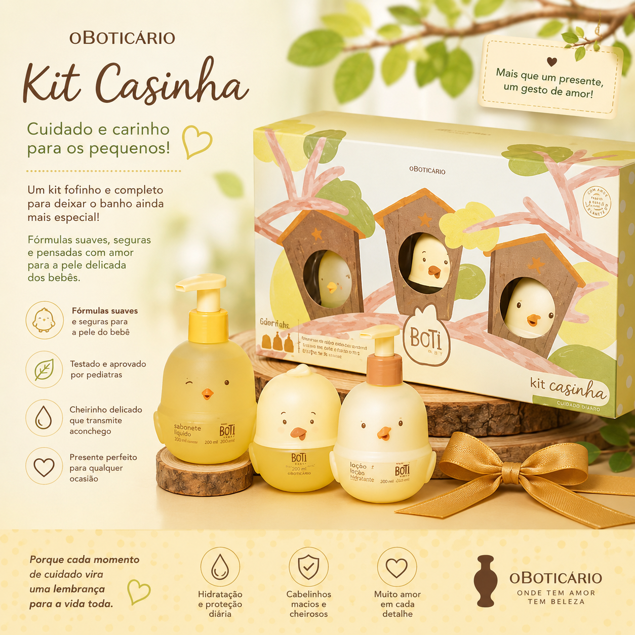 Coffret Presente Boti Baby Casinha