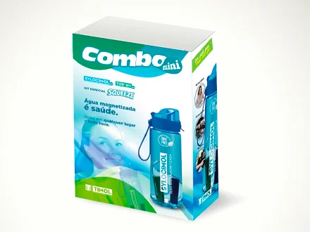 Kit Combo Mini (Sylocimol Mini E Top H+ Mini) + Squeeze TIMOL | KIT COMPLETO PARA VOCÊ !!!