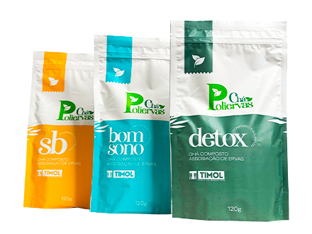 Kit Chá Poli Ervas MISTO - 3 un - 1 de cada
